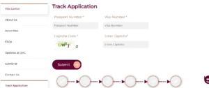 fill qvc qatar visa passport number visa number