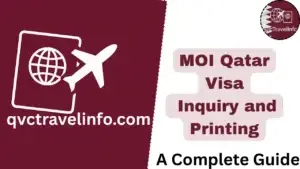 moi qatar visa inquiry and printing httpsqvctravelguide.comqatar visa check by passport number 2025 step by step guide