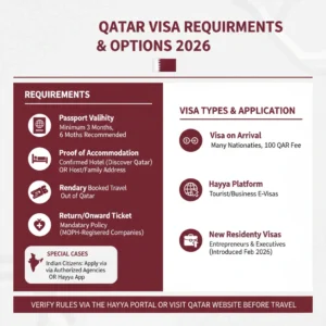 qatar visa requirments 2026