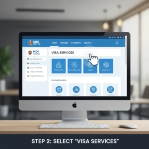 select visa service section