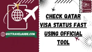 check qatar visa status fast using official tool