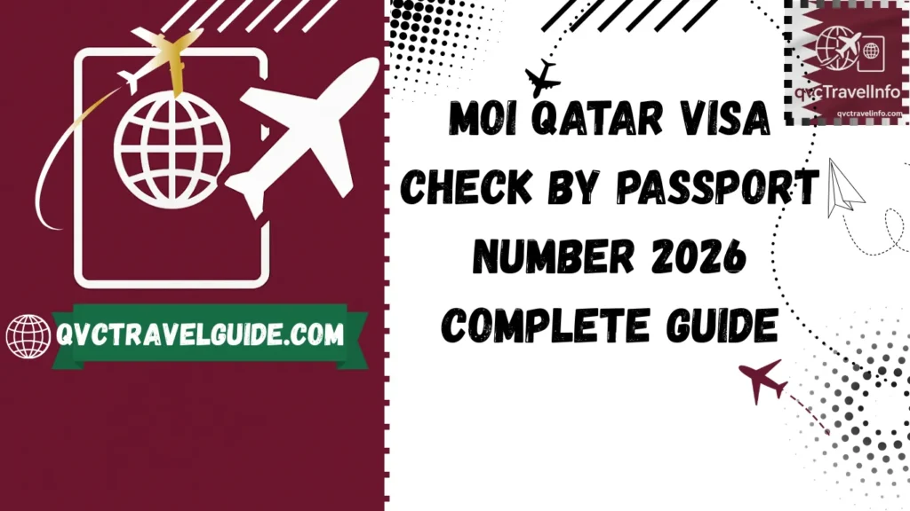 MOI Qatar Visa Check by Passport Number 2026 Complete Guide moi qatar visa check by passport number 2026 complete guide