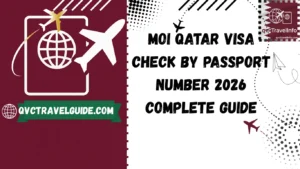 moi qatar visa check by passport number 2026 complete guide