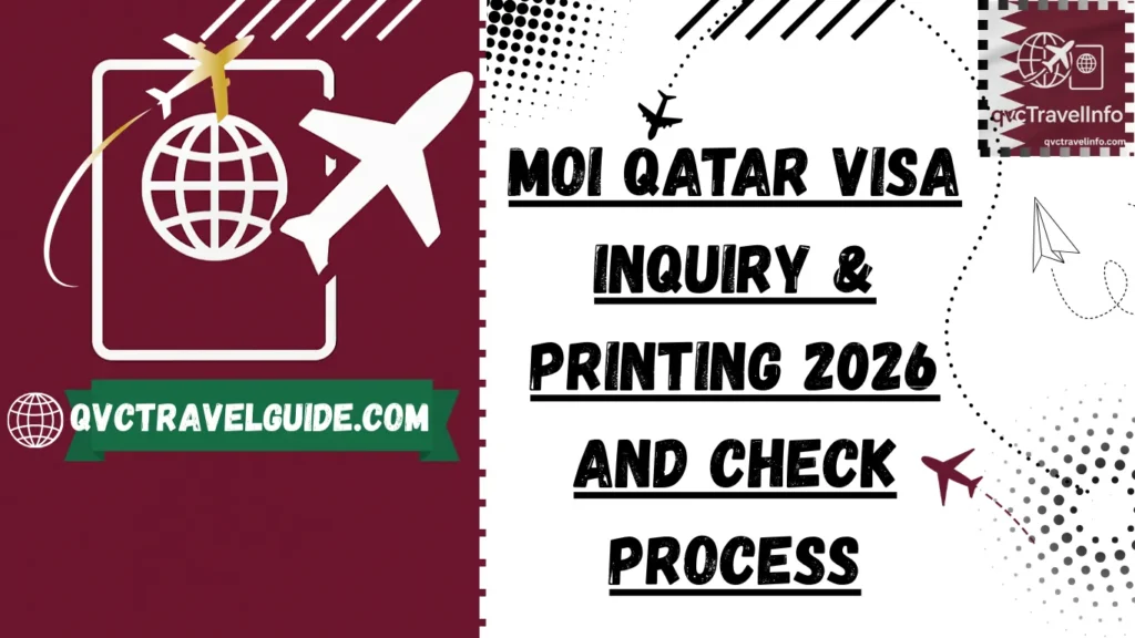 httpsqvctravelguide.com moi qatar visa inquiry & printing 2026 and check process
