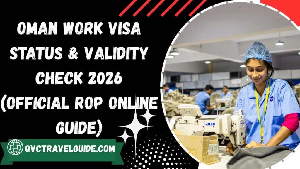 oman work visa status & validity check 2026 (official rop online guide)