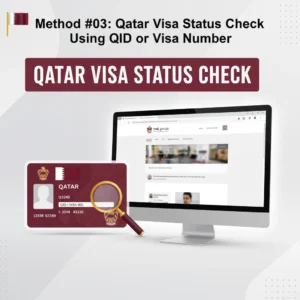 qatar visa status check