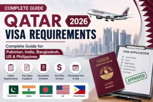 Qatar Visa Requirements 2026 Complete Guide for Pakistan, India, Bangladesh, US & Philippines